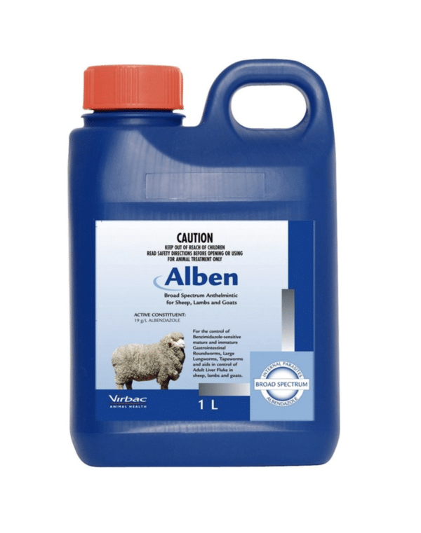 Alben Broad Spectrum Anthelmintic for Sheep, Lambs and Goats