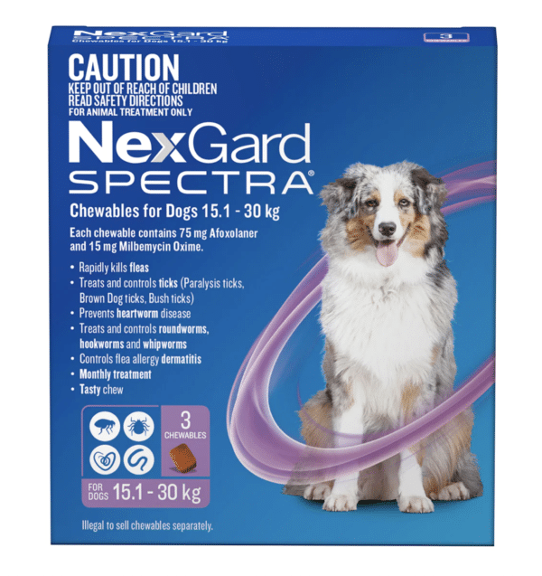 Nexgard spectra for dogs 15. 1 to 30kg 3