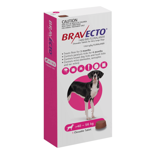 Bravecto Chew 40Kg to 56Kg