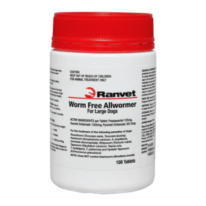 Ranvet Wormfree 25kg 100s