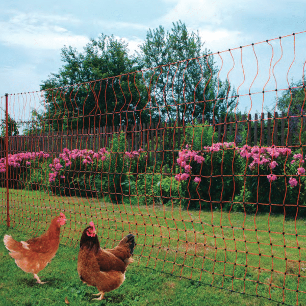 Poultry fencing complete