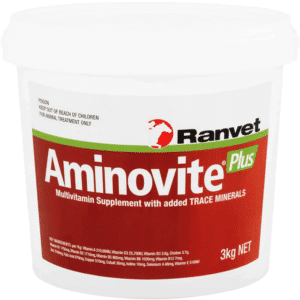 Aminovite plus multivitamin supplement for horses