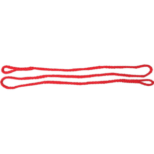 Calving rope 12mm flat braid red