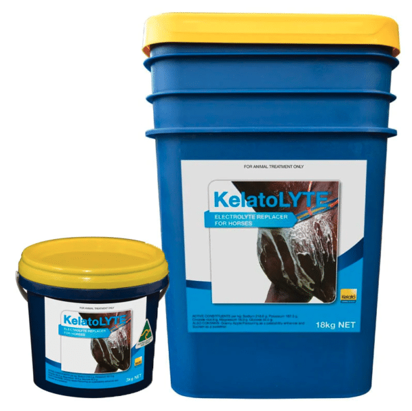 Kelatolyte electrolyte replacer for horses range