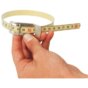 Scrotal measuring tape