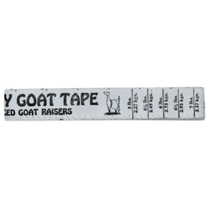 Weight tape goat