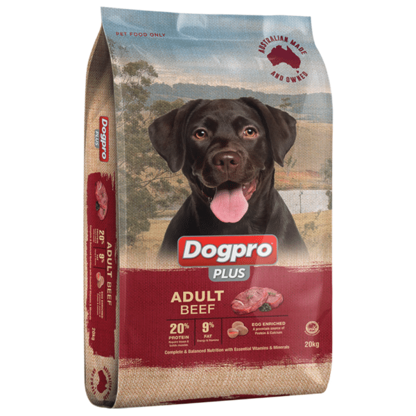 Dogpro plus adult beef