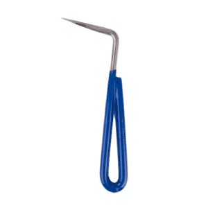 Hoof pick stainlessblue handle