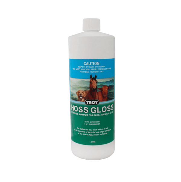 Hoss gloss medicated shampoo 1l