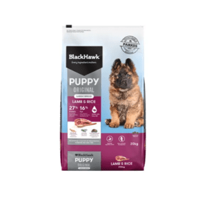 Black hawk lamb rice large puppy food 20kg