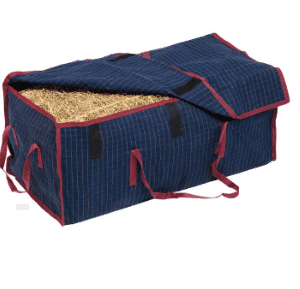 Canvas hay bale bag