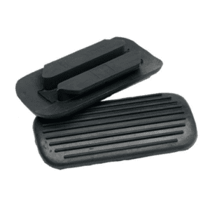 2 bar stirrup treads black