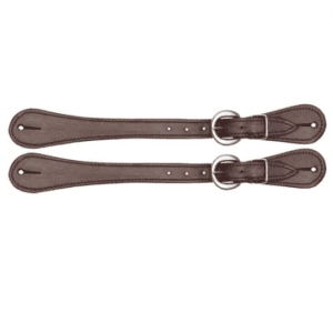 Aintree leather western spur straps