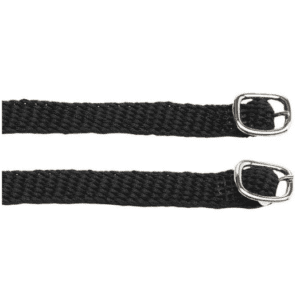 Braided webbing spur straps