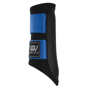 Club brushing boot electric blue