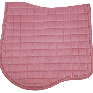 Corduroy dressage saddlecloth dusk