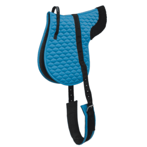 Cotton bareback pad blue