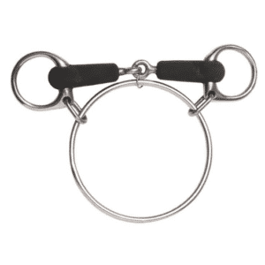 Dexter snaffle rubber mouth 12205cm