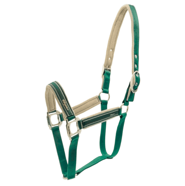 Elegance halter dark green