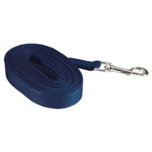 Polypropylene lunge rein blue