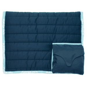 Puffer pad with pockets navy