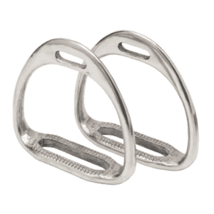 Raceexercise stirrups aluminium 12cm