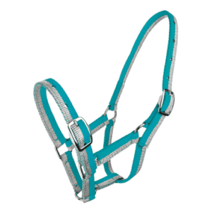 Sparkle foal halter turquoise