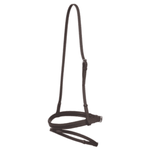 Training hanoverian noseband brown