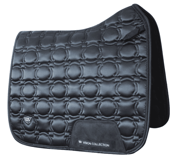 Vision dressage saddlecloth black