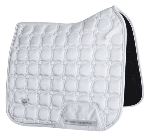 Vision dressage saddlecloth white