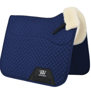 Woof wear sheepskin dsg saddlecloth navy