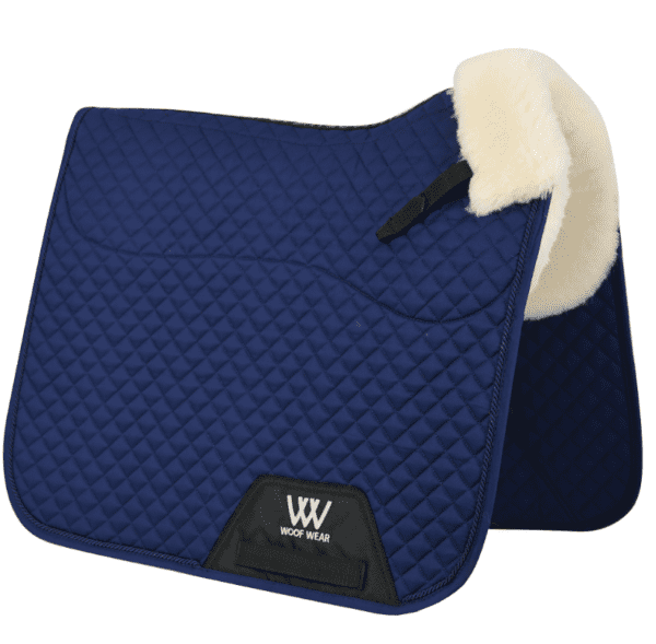 Woof wear sheepskin dsg saddlecloth navy