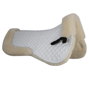 Woof wear sheepskin half pad white