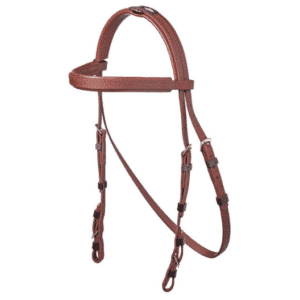 Zilco hackamore bridle brown