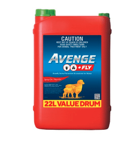 Avenge fly sheep spray on pour on