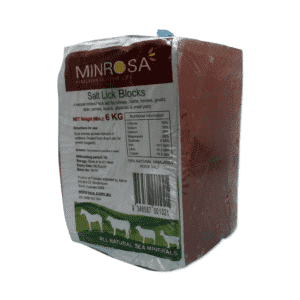 Minrosa salt block 6kg