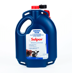 Selpor selenium pour on for cattle