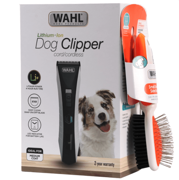 Wahl lithium dog clipper combo