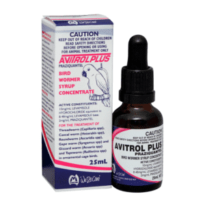 Avitrol plus bird wormer syrup range