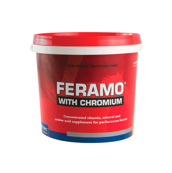 Feramo with chromium concentrated vitamin mineral supplement for horses