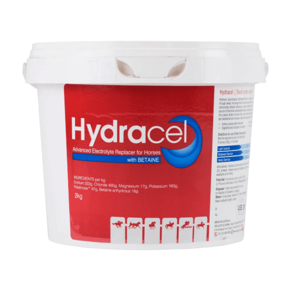 Hydracel advanced electrolyte replacer for horses