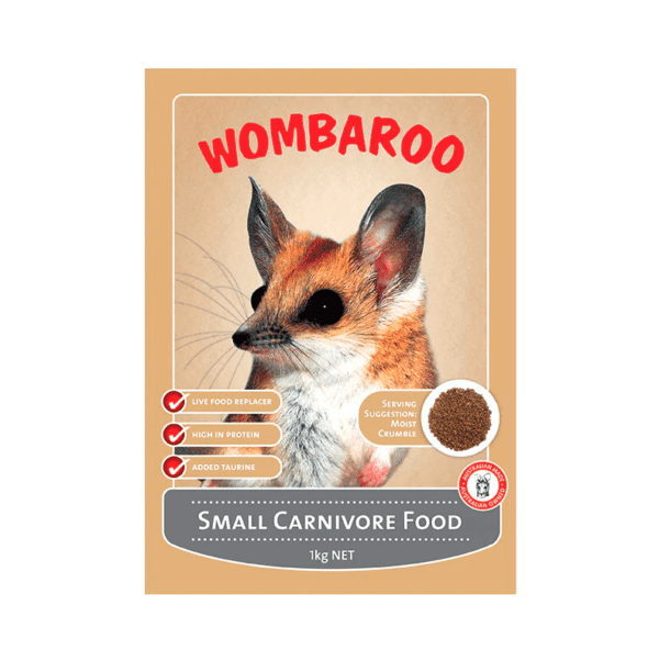 Wombaroo small carnivore food