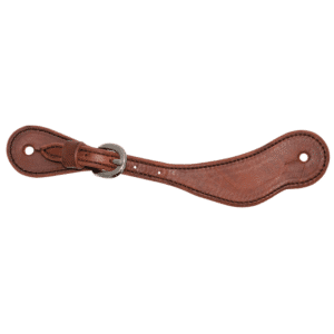 Harness leather mens spur straps