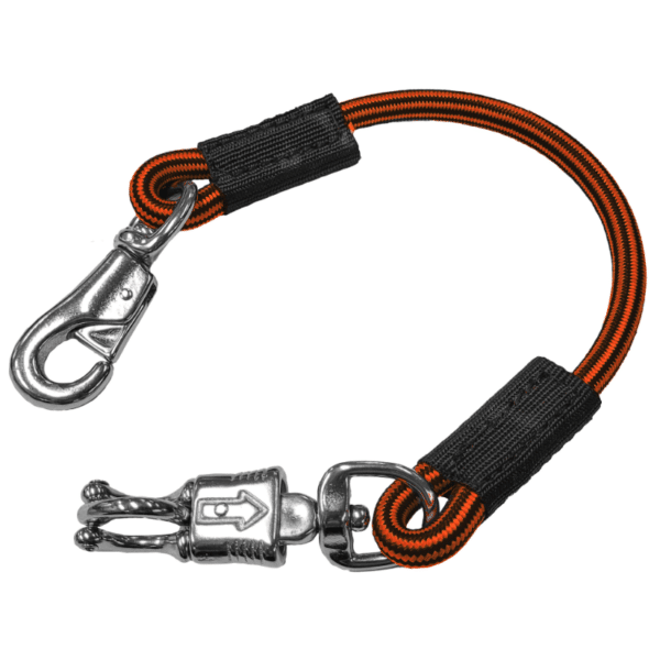 Bungee trailer tie orange