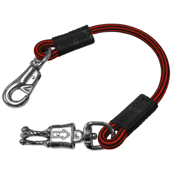 Bungee trailer tie red