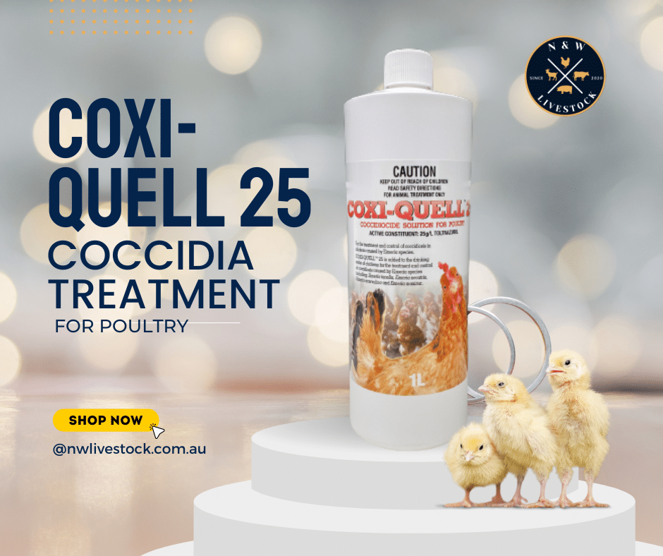 Coxi quell 25 for poultry