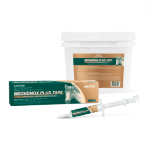 Neovemoxtm plus tape long acting horse wormer boticide gel