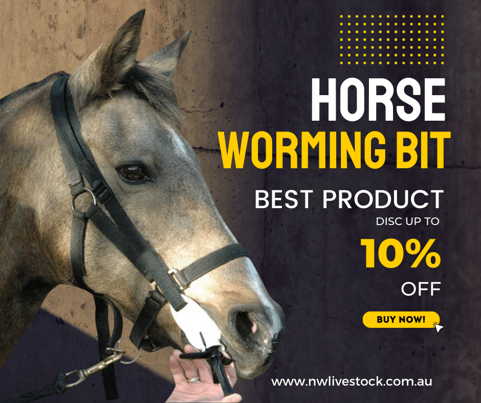 Horse Wormer Bit