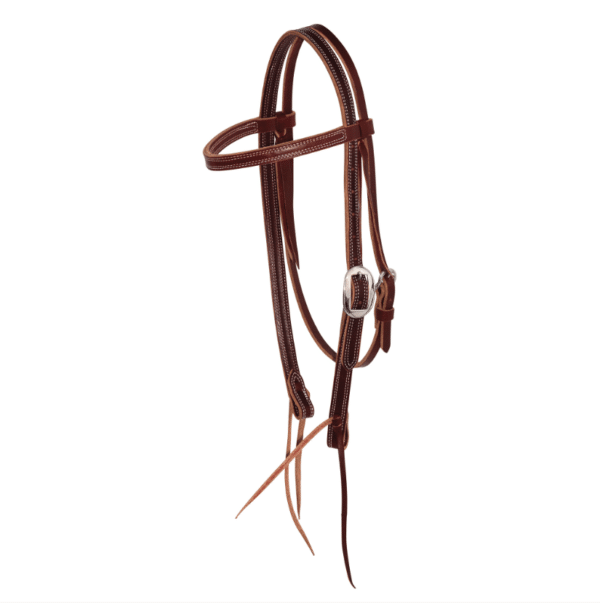 Latigo Leather Browband Headstall