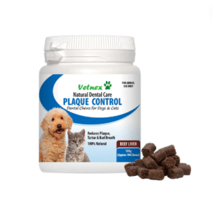 Vetnex Plaque Control Dental Chews for Dogs & Cats 100g